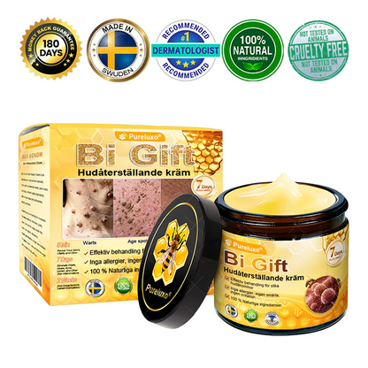 Tillverkad och skickad från Sverige ✅ Pureluxo® Bee Venom Skin Repair Cream ⏰ Sista dagen 80% rabatt