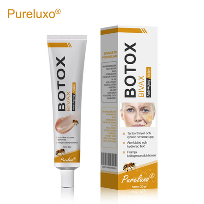 👨‍⚕️ Tillverkad och skickad från Sverige- Pureluxo® Botox Bee Venom Anti-Rynk Kräm – SISTA DAGEN 80% RABATT