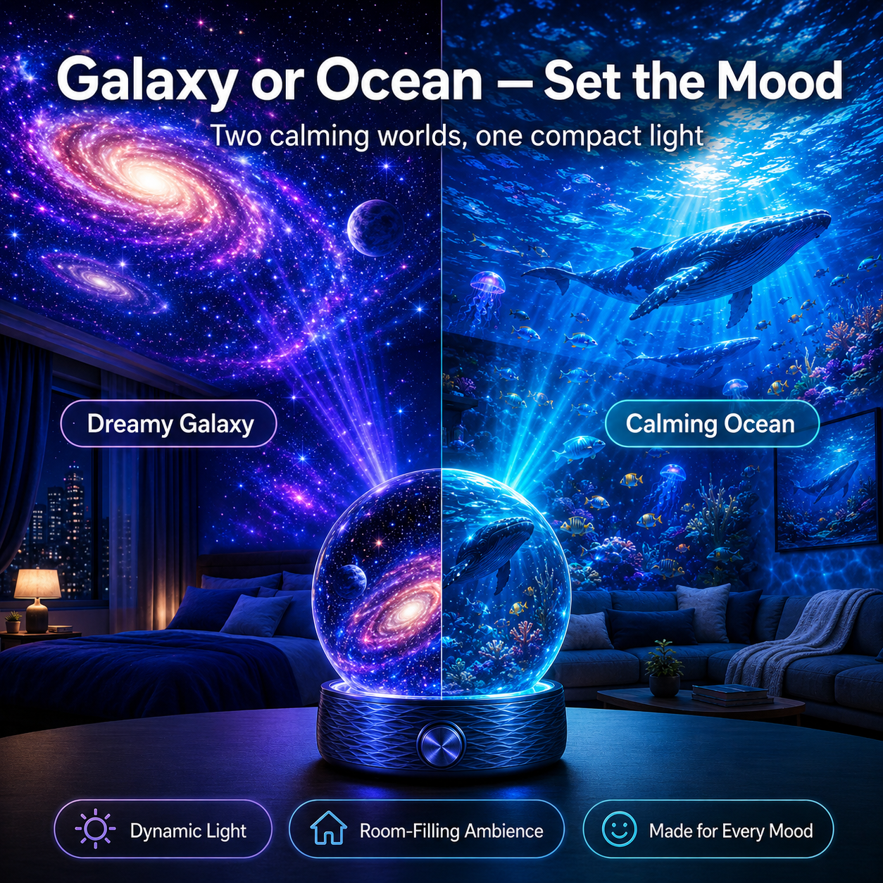BVJ® 🌌Night Light Projector🛒