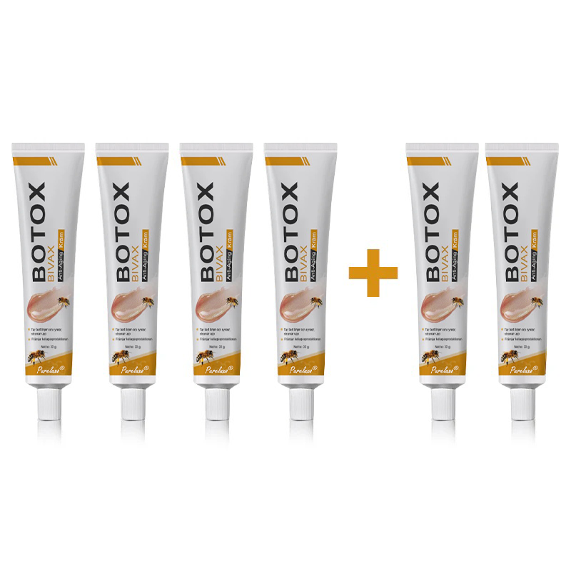 👨‍⚕️ Tillverkad och skickad från Sverige- Pureluxo® Botox Bee Venom Anti-Rynk Kräm – SISTA DAGEN 80% RABATT