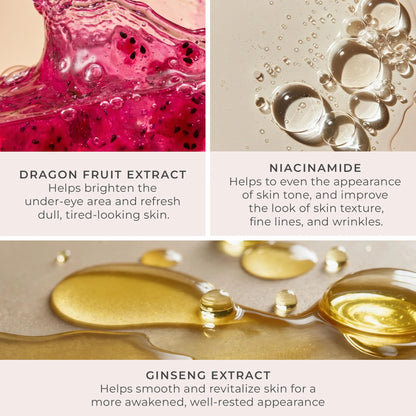 Mellow Eyes Hydrogel Rejuvenating Eye Patches - Dragon Fruit