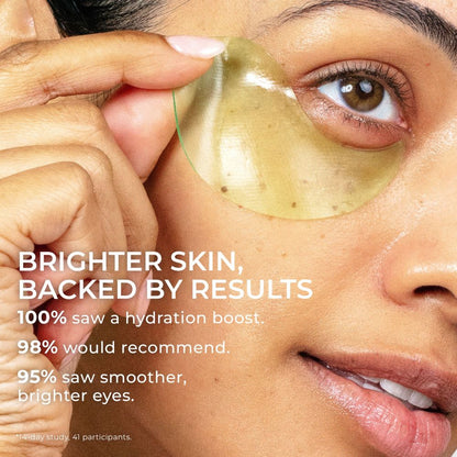 Mellow Eyes Hydrogel Rejuvenating Eye Patches - Dragon Fruit